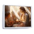 thumbnail image 2 of Designart "Folk Religion Miracles Beauty " Spiritual Floater Framed Canvas Art Print, 2 of 7