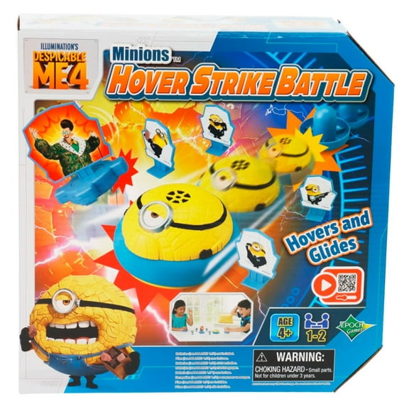 Epoch Games Minions Hover Strike Battle, Tabletop Action Game for 1-2 Players, Ages 4 