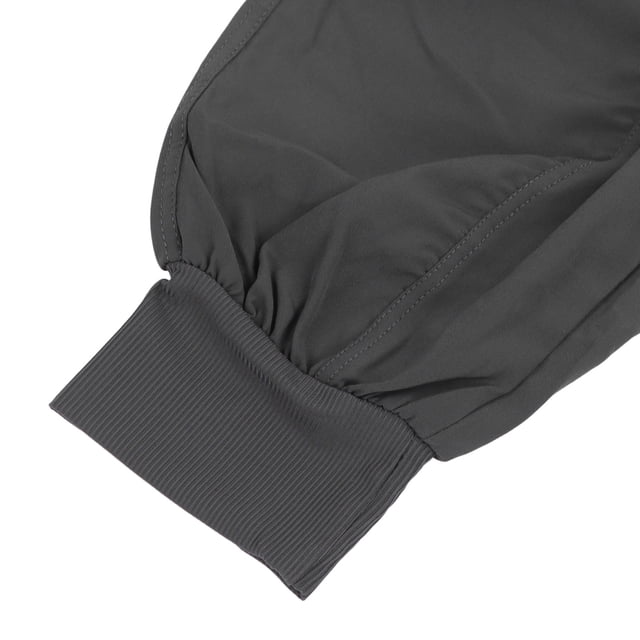 Pantalones deportivos para mujer, deportivos, deportivos, de poliéster, sueltos, informales, con bolsillos para correr (gris) XL