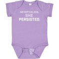 thumbnail image 3 of Inktastic Nevertheless, She Persisted Boys or Girls Baby Bodysuit, 3 of 5