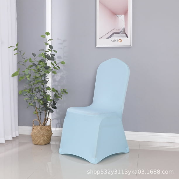 4 Piezas Fundas de Asiento Elásticas para Sillas de Spandex Protector para Sillas de Comedor Cocina Fundas de Cojín para Muebles de Silla de Comedor Fundas Antideslizantes para Sillas Redondas y