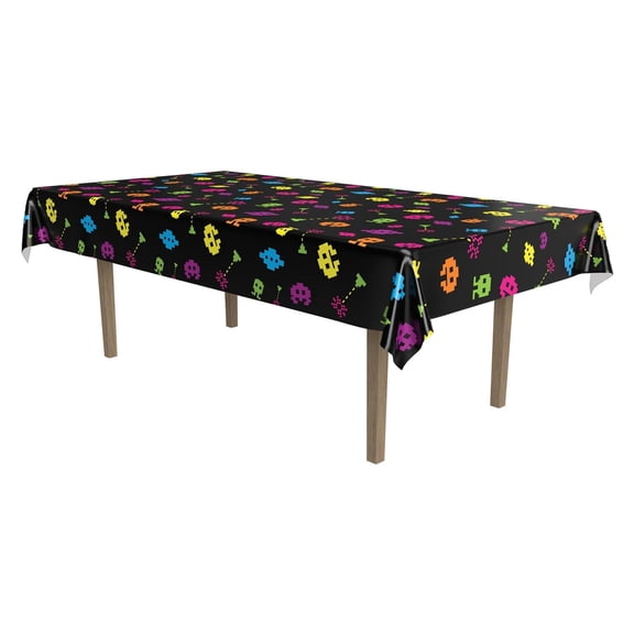 12 Pack Bulk 80's Party Tablecover