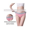 thumbnail image 5 of GaaiKei Cotton Underwear Womens Stretch Breathable Briefs Ladies Mid Rise Full Coverage Panties 6 Pack,Size 6, 5 of 7