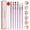 6Pcs Gold Nail Art Brushes, variant on Saviland 6Pcs Double-End Nail Art Brushes Kit -Multifunctional Detail Nail Art Tools Kit with Painting Dotting Liner Pen for Gel Nail Polish