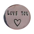 thumbnail image 2 of Under $5 Personalized Stainless Steel Pocket Coins Decision Making Fortunes Coins Engraved Lover And Friend - I, 2 of 2