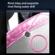 thumbnail image 5 of Funda para volante de coche con diamantes de cuero, general, antideslizante, moderna y bonita., 5 of 7