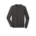 thumbnail image 3 of Port Authority SW417 Marled Crew Sweater, Black Marl, XS, 3 of 4