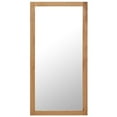 thumbnail image 4 of vidaXL Wall Mirror Bathroom Mirror Wardrobe Mirror for Door Solid Oak Wood, 4 of 34