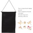 thumbnail image 3 of EcoNesxp 2 Pieces Wall Mounted Brooch Display Stand Hanging Brooch Storage Rack Brooch Display Stand Wall Mounted Brooch Display Stand Pieces Wall Mounted Brooch Display Stand M Black, 3 of 5