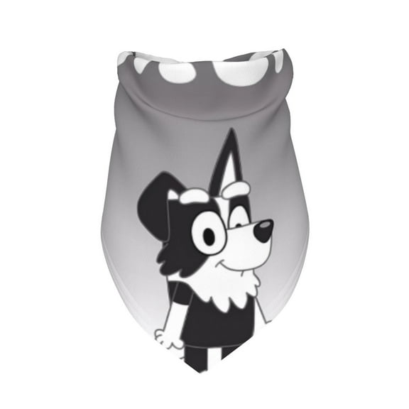 Gokiu Bluey for Dog Bandana 1 Pack Premium Durable Triangle Scarf Washable Dog Bandana Boy Birthday Suitable for Neutral Large Dogs