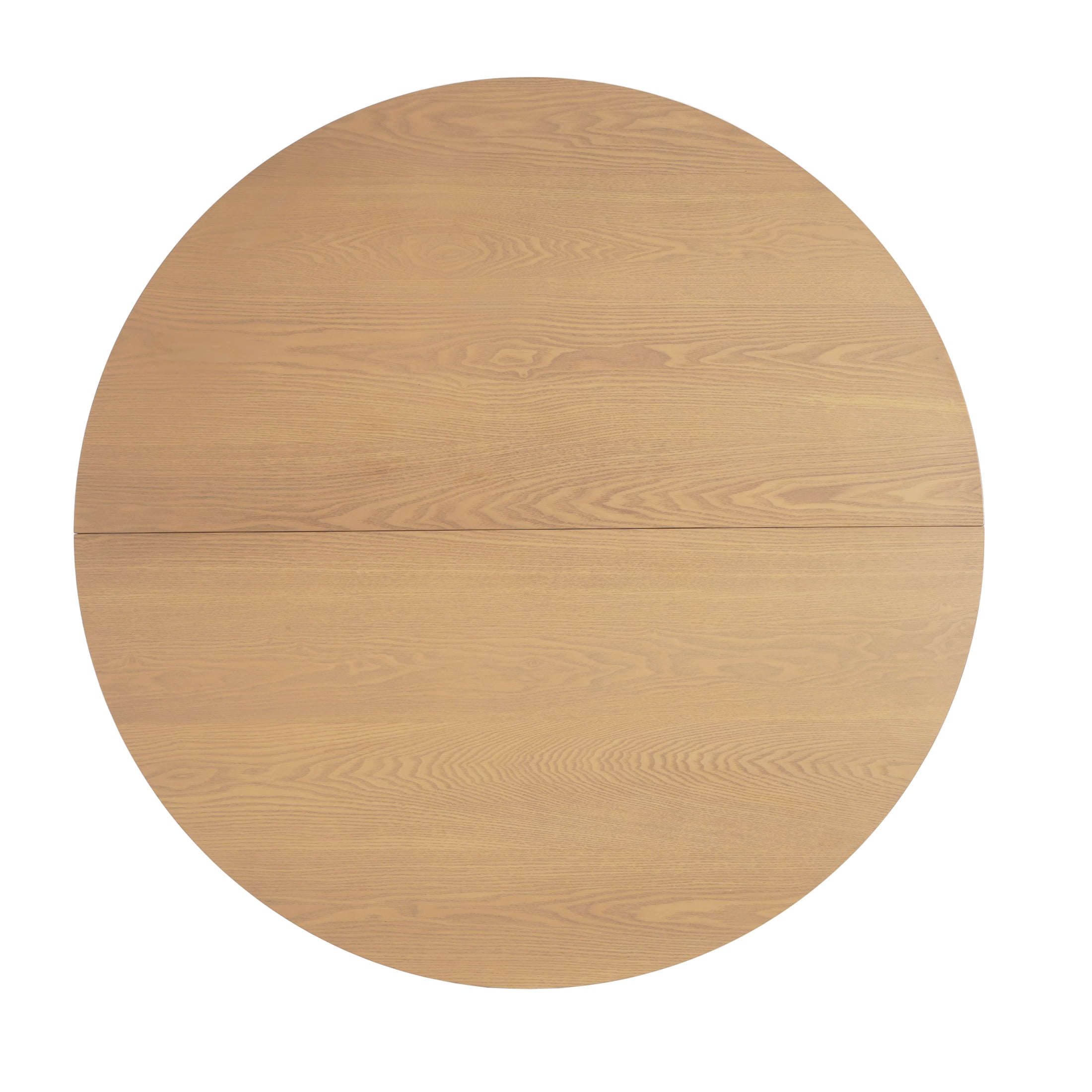 Christopher Knight Home Farmhouse Round Dining Table 48" With Solid Wood X-Base in Natural Ash