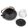 thumbnail image 1 of Tetera De Hierro Fundido De Estilo Japonés, Colador Infusor Extraible Para Mejorar La Del Agua Y El Sabor Del Té, 1 of 7