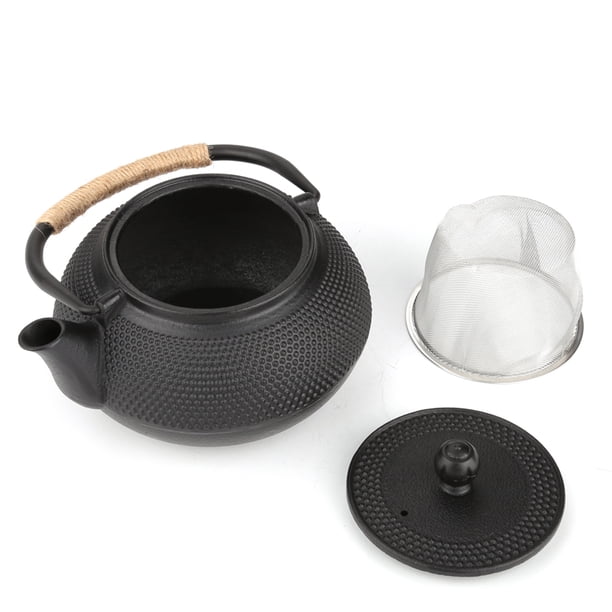 Tetera De Hierro Fundido De Estilo Japonés, Colador Infusor Extraible Para Mejorar La Del Agua Y El Sabor Del Té