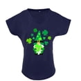 thumbnail image 2 of T-Shirt à Manches Courtes et Col Rond pour Femmes, 2 of 4