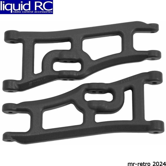 RPM Wide Front A-arms Black Traxxas Rustler Stampede RPM70662 Electric Car/Truck Option Parts