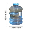 thumbnail image 3 of Camping Water Jug 5 Gallons with Faucet Transparent BPA Free Water Storage Container, Outdoor Water Tank with Handle for Hiking Sports Emergency Drinking Water Supply and Home Use, 3 of 5