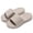 KHAKI, variant on NORTHYARD Slippers for Men with Arch Support Cloud Slides Sandals Non Slip Waterproof Shower Bathroom Pool Beach Shoes Black