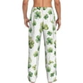 thumbnail image 3 of Daiia St Patrick's Day3 Men's Sleep Pant with Pockets and Drawstring,Pajama Pants-X-Large, 3 of 9