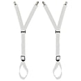 thumbnail image 2 of Shirt Stays from Shirt Stay Plus - White, Footloop Stirrup Style, 2 of 4