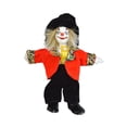 thumbnail image 1 of Figura de Muñeco de 6 pulgadas Baoblaze Muñeco de cerámica decoración de escritorio móvil con ropa, 1 of 8