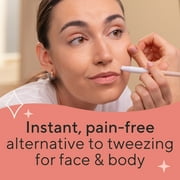 Finishing Touch Flawless Stray Hair Remover, Precise Micro-Blade Hair Removal Tool, Designed To Painlessly Cut Stray Hairs From Chin And Lips To Fingers And Toes, For All Skin Types