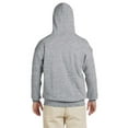 thumbnail image 2 of Gildan 18500 Heavy Blend Hooded Sweatshirt-Sport Grey-XS, 2 of 8