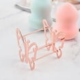 thumbnail image 1 of UPGRATOR 4Ud Organizador De Esponjas Para Maquillaje Metal Con Acabado Oro Rosado Para Uso En Casa, 1 of 8
