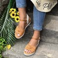 thumbnail image 3 of LEEy-World Slippers for Women Spring 2023 New European And American Fashion Rhinestone Butterfly Thick Bottom Large Wedge Slippers for Women Wedding, 3 of 4