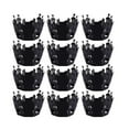 thumbnail image 2 of MOPOOR 12 PCS Halloween Spider Web Witch Castle Pattern Hollow Paper Cup DIY Cake Decor,Halloween Cupcake Wrappers,Spider Web Cupcake Wrapper,Halloween Party Decorations Supplies, 2 of 2