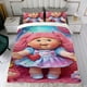 thumbnail image 4 of Niños Cabbage Patch Conjunto de sábanas temático, trío de piezas, cómodo y amigable con la piel, diseño único, regalo de decoración para el hogar para familiares, amigos y fans,135cm *200cm, 4 of 6