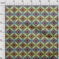 thumbnail image 3 of oneOone Velvet Multicolor Fabric Geometric Craft Projects Decor Fabric Printed by The Yard 58 Inch Wide, 3 of 4