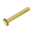 thumbnail image 1 of Unique Bargains Brass Hex Bolts, M10x70mm 1 Pack Fully Thread Grade 4.8 Machine Screws, 1 of 4
