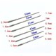 thumbnail image 5 of Brocas para joyería - 20 piezas/paquete de 1 mm con revestimiento de diamante, brocas lapidarias, brocas sólidas, brocas de ágata para joyería de ágata de 2 a 2,1 mm, 5 of 5