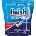 thumbnail image 1 of Dishwasher Detergent Pods, Quantum Max, Fresh, 45 Tablets, Shine and Glass Protect, 1 of 1