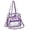 1Purple, variant on Clear Messenger Bag, Dry Wet Separation Transparent Crossbody Bag for Beach Travel Concerts, Lightweight Waterproof Sling Bag for Women Men, Small Casual Shoulder Bag for Daily Use