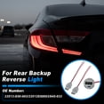 thumbnail image 3 of Unique Bargains 33513-S50-003 Soporte del socket de la bombilla de luz de reversa con arnés de cable para Honda Accord 1998-2017 para Acura MDX 2001-2006 2-Pin Reemplazo 645-933 2PCS, 3 of 7