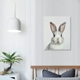 thumbnail image 3 of Nawypu  Sylvie Bunny Rabbit Animal Print Portrait Canvas Wall Art, 3 of 4
