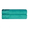 thumbnail image 2 of Superior Wisteria Floral Cotton Bath Towels, Set of 2, Turquoise, 2 of 8