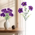 thumbnail image 4 of Artificial Morning Glory Bouquet Trumpet Flowers for Outdoor Garden Patio Fence Window Decor, 4 of 5