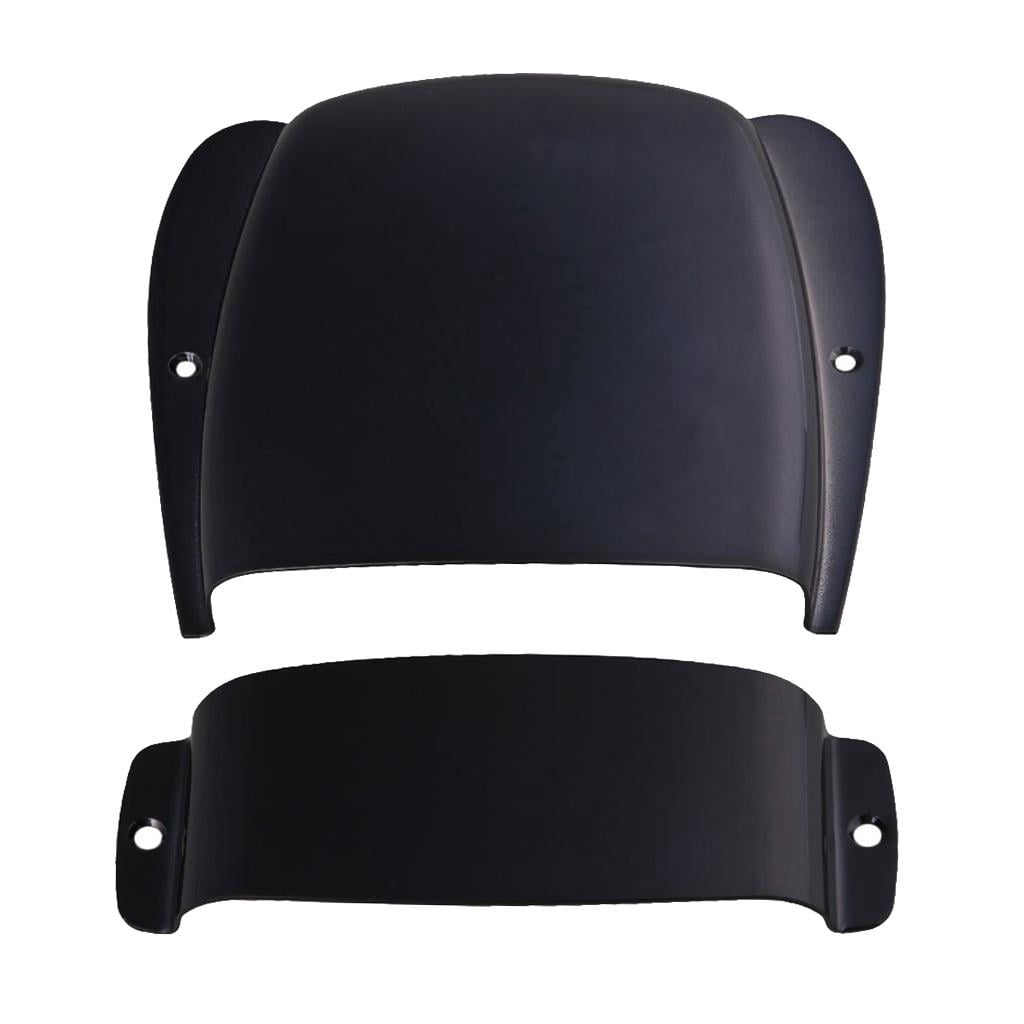 LeeQinersw Zinc Alloy Jazz Bass Guitar Bridge&Pickup Cover for Electric Bass Black