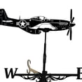 thumbnail image 2 of Home Weather Vane Roof Mount, Wind Direction Indicator Kit Outdoor Metal Bracket, 2 of 7