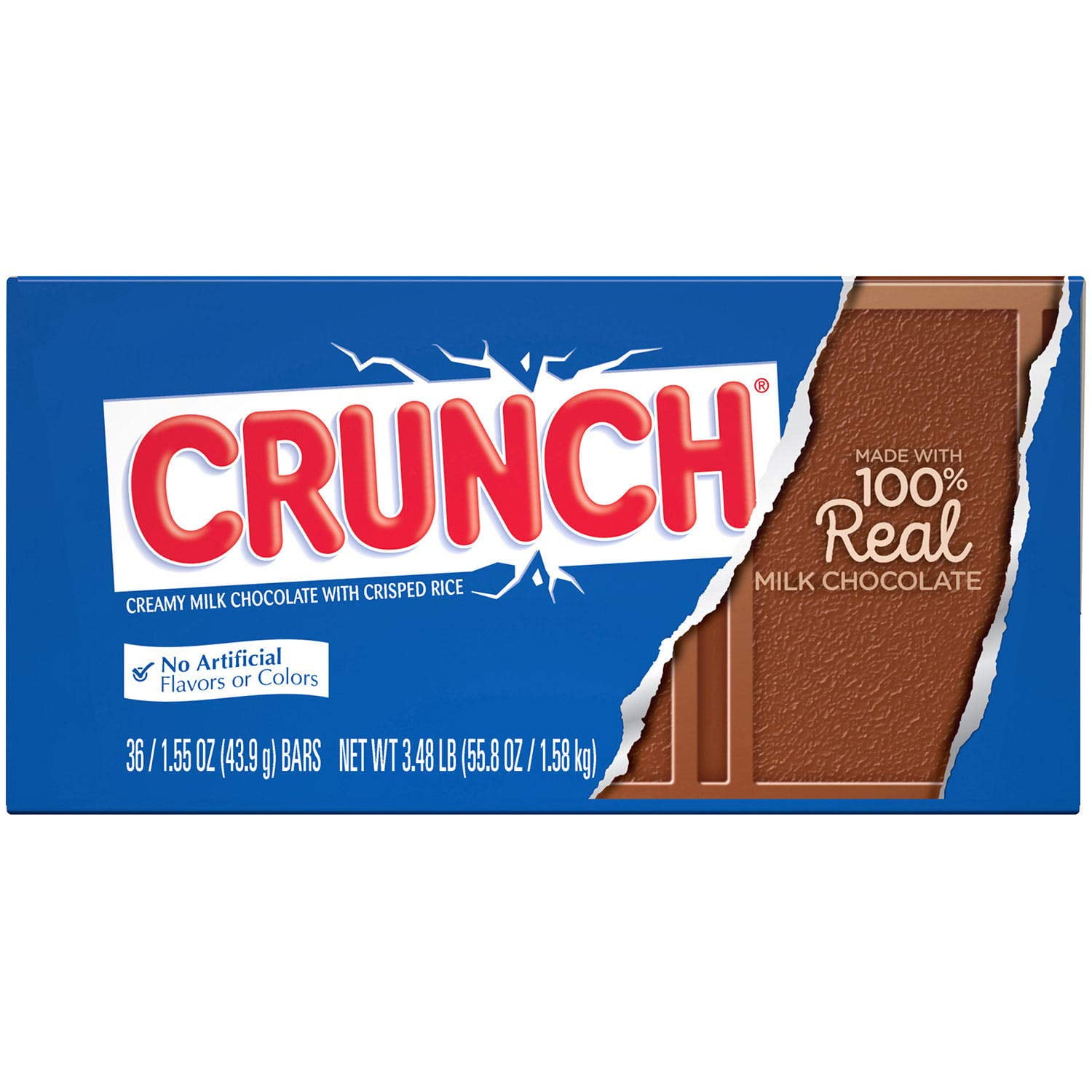 EVAXO Nestle Crunch Candy Bar (1.55oz., 36 ct.) #S