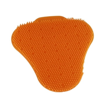 Triangle Fragrant Ball, Urinal Splash Pad Filter Deodorant Anti-Splash Screen Deodorizer Mats fragrance Piece Aromatic Men's toilet Pad Pee Splash Guard Ideal Orange