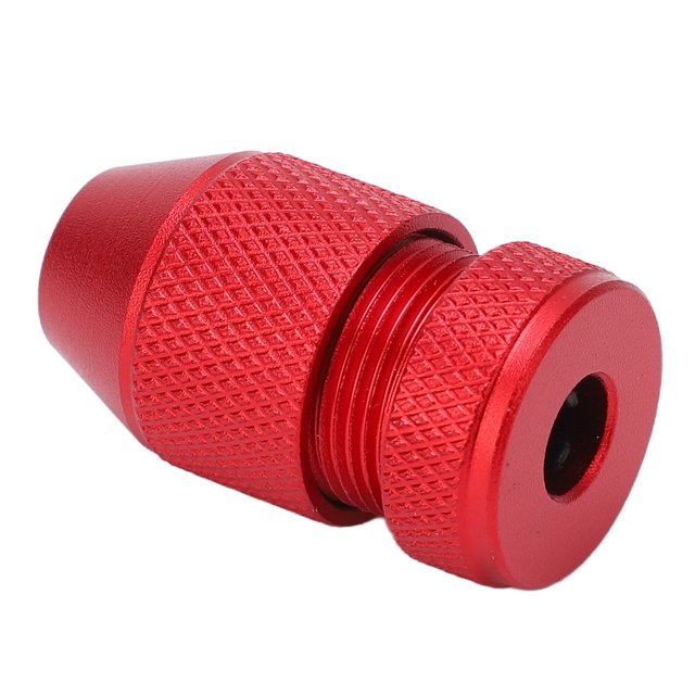 Collier d'Arrêt de Perceuse, Précision Antidérapante Rouge Réglable pour Menuiserie pour Perceuse de 0.04 à 0.2 Po