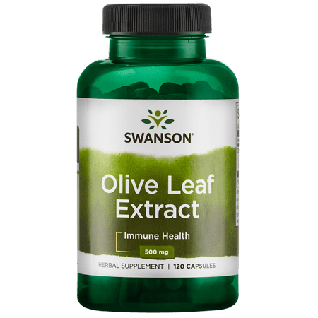 Leaf 1000 Mg 500 Tabs - Swanson Olive Leaf Extract 500 mg 120 Caps