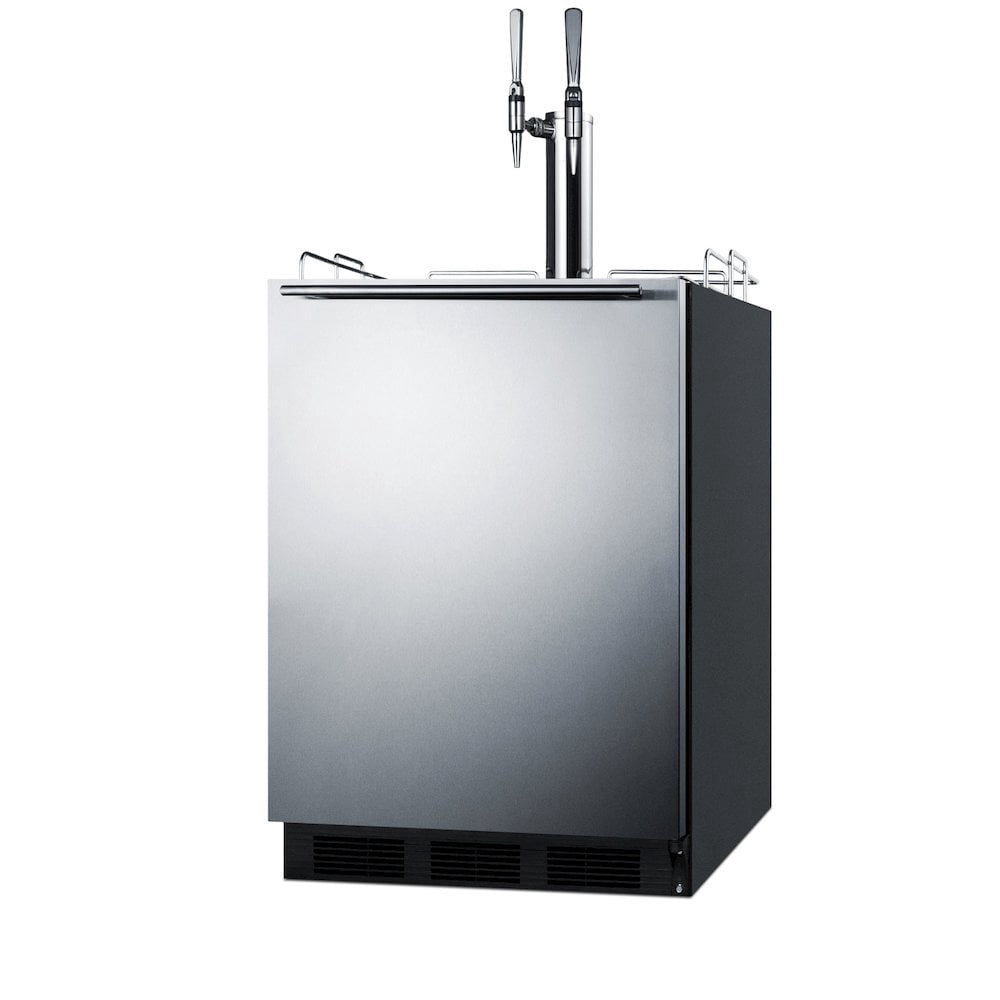 ADA compliant built-in commercial combination cold brew/nitro coffee kegerator
