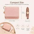 thumbnail image 2 of ARVOV Women's Elegant Minimalist Short Slim Wallet, Slim Wallet for Women, Tri-Fold Design, Multiple Card Slots, Zipper Coin Pocket, Compact Daily Carry, 2 of 6