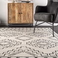 thumbnail image 5 of nuLOOM Creek Tribal Moroccan Area Rug, 9' x 12', Grey, 5 of 5