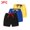 A237 Light Blue, variant on 3-Pack Kids Toddler Girls' Summer Shorts Elastic Waistband Pull On Stretchy Playwear with Drawstring Detail Breathable Active Lounge Running Basic Multipack Set