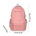 thumbnail image 2 of Qholemyo Versatile Campus Backpack for Women Large-Capacity Backpack for Middle School & College, 2 of 5